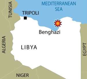 Benghazi has been hit by sporadic acts of violence this year.  By  AFPGraphics