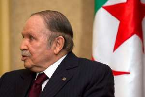 Algerian President Abdelaziz Bouteflika in Algiers, on April 3, 2014.  By Jacquelyn Martin PoolAFPFile