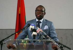 Burkina Fasos Prime Minister Luc Adolphe Tiao. By Ahmed Ouoba (AFP)