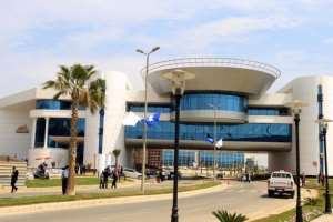 Egypts stock exchange on the outskirts of Cairo.  By Khaled Desouki (AFP/File)