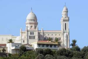 The Basilica of St. Augustin in Algeria's eastern city of Annaba, on October 19, 2013.  By Farouk Batiche AFPFile