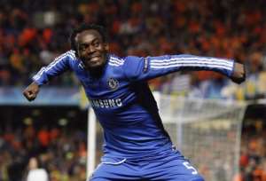 Ghanaian international midfielder Michael Essien.  By Glyn Kirk (AFP/File)