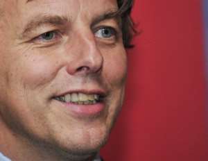 Former Dutch government minister Bert Koenders, pictured on December 9, 2011.  By Sia Kambou (AFP/File)