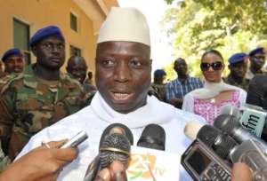 Yahya Jammeh did not give the exact number of those facing execution.  By Seyllou AFPFile