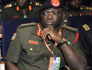 Gambia former General Masanneh Kinteh.  By Sia Kambou AFPFile