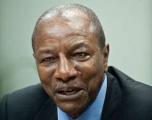 Guinean President Alpha Conde was sworn in on December 21.  By Nicholas Kamm AFPFile