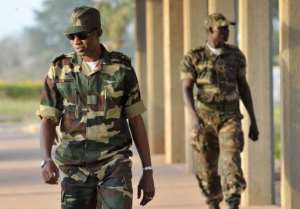 Gerneral Ibrahima Camara, commander-in-chief of Guinea-Bissaus airforce.  By Seyllou (AFP/File)