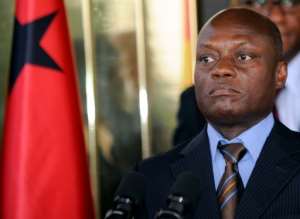 Guinea-Bissau's President Jose Mario Vaz.  By Sia Kambou AFPFile