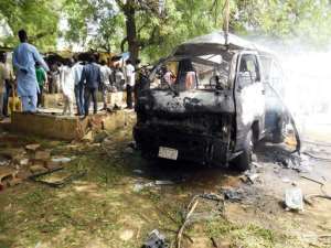 Boko Haram have targeted the northeast Nigerian town of Potiskum previously, including two blasts in February that killed at least 27 people.  By Aminu Abubakar AFPFile