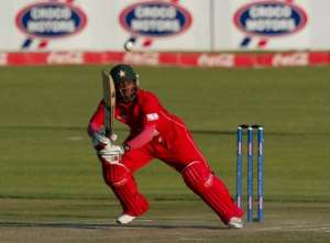 Zimbabwes wicket keeper-batsman Tatenda Taibu.  By Jekesai Njikizana (AFP/File)