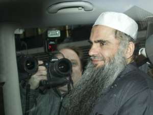 Britain has been trying to deport Abu Qatada for more than six years, arguing he is a threat to national security.  By Miguel Medina (AFP/File)