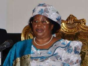 Foerm Vice President Joyce Banda has become Malawis first female leader.  By  (AFP)