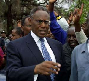 George Saitoti was a candidate to succeed President Mwai Kibaki in next years elections.  By Simon Maina (AFP/File)