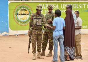 Kenya is cracking down on alleged Shebab supporters following the massacre of almost 150 people at Garissa universityby the extremists.  By Carl De Souza AFPFile