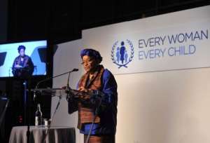 President of Liberia, Ellen Johnson Sirleaf at a United Nations dinner, September 25, 2012, New York.  By Larry Busacca Getty Images AFPFile