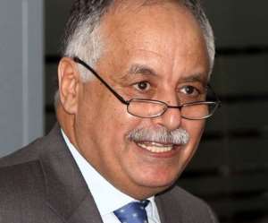 Former Libyan premier Baghdadi al-Mahmudi.  By Mahmud Turkia (AFP/File)