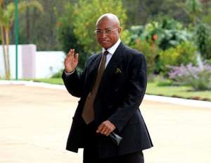 Pierrot Rajaonarivelo is pictured in Antananarivo on March 26, 2011.  By Gregoire Pourtier (AFP/File)