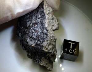 The Martian meteorite Tissint.  By Carl B. Agee (AFP/HO)