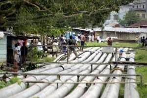 An estimated 150,000 barrels of oil are stolen each day from oil pipelines in the Niger Delta.  By Pius Utomi Ekpei (AFP/File)