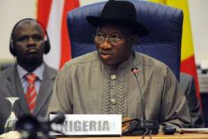 Nigerian President Goodluck Jonathan, pictured on November 11.  By Pius Utomi Ekpei AFPFile