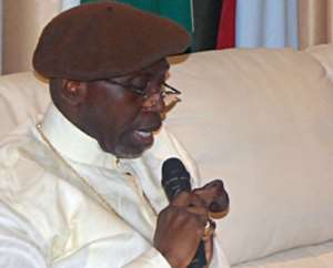 Ayo Oritsejafor, head of the Christian Association of Nigeria.  By  (AFP/File)