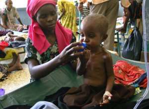 Over38,000 Somali children are at high risk from dying from starvation, UN experts warn.  By Mustafa Abdi AFPFile