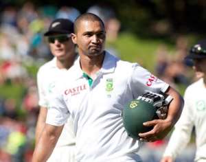 S.Africa's Alviro Petersen on Sunday reached his highest Test score.  By Marty Melville AFP