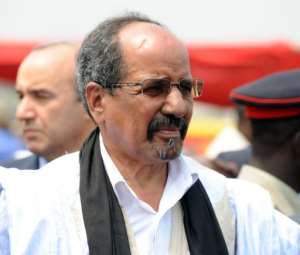 Polisario Front chief Mohamed Abdelaziz, pictured in Accra on January 7, 2013. By Pius Utomi Ekpei (AFP/File)