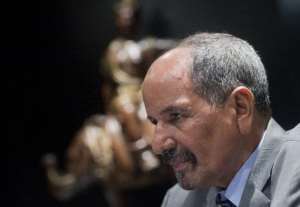 Polisario Front leader Mohamed Abdelaziz in Madrid, Spain, on November 14, 2014.  By Pierre-Philippe Marcou AFPFile