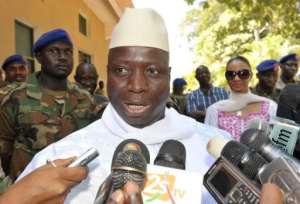 Yahya Jammeh's regime has been criticised for human rights violatons.  By Seyllou AFP