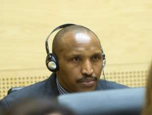 Rwandan-born warlord Bosco Ntaganda at the International Criminal Court in The Hague, The Netherlands on February 10, 2014.  By Toussaint Kluitters PoolAFPFile