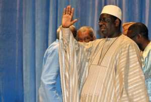 Senegal's President Macky Sall.  By Seyllou AFPFile