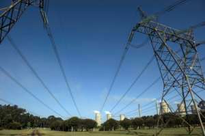 State-owned electricity producer Eskom generates about 95 percent of the electricity used in South Africa.  By Mujahid Safodien AFPFile