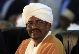 Sudanese President Omar al-Bashir in Khartoum on October 23, 2014.  By Ashraf Shazly AFPFile