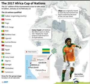 The African Cup of Nations.  By Vincent Lefai, Kun Tian AFP