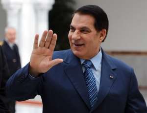 Tunisian ex-president Zine El Abidine Ben Ali, pictured in 2010. By Fethi Belaid (AFP/File)