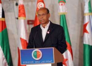 Tunisia's President Moncef Marzouki.  By Fethi Belaid AFP