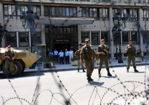 Between five and eight Libyan vehicles were involved in the skirmish.  By Fethi Belaid (AFP/File)
