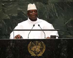 The measure signed into law last month by Gambia's President Yahya Jammeh targets people deemed guilty of aggravated homosexuality, who could face life in prison, as could people with HIV.  By Don Emmert AFPFile