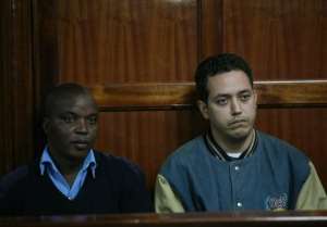 Dwight Sagaray was arrested by police probing the death of Olga Fonseca Gimenez, the Venezuelan charge daffaires.  By Stringer (AFP)