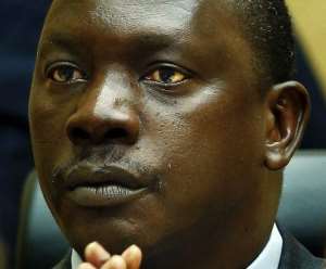 Thomas Lubanga was convicted of war crimes by the ICC in March, the first conviction since the court was set up in 2002.  By Jerry Lampen AFPANP