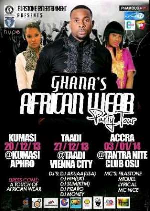 Ghana To Experience African Wear Party In Three Cities
