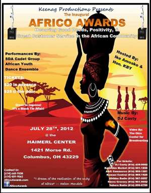 Keenag Productions Presents the Inaugural Africo Awards in Columbus,Ohio