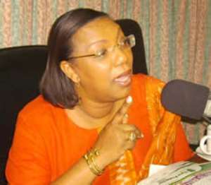 Attorney General Betty Mould Iddrisu under fire from members of the NDC