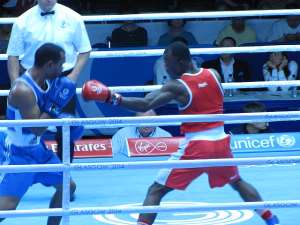 Ghanas Azumah Mohammed Advances To Round Of 16 In Boxing Contest