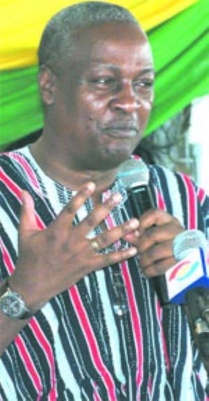 Mr. John Dramani Mahama, Vice President
