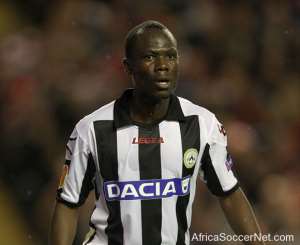 Winner! Agyemang-Badu scores in Udineses win against Milan
