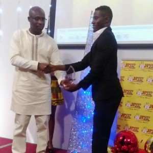 Asante Kotoko defender Ahmed Adams wins Ghana Premier League Player of the Year at the Ghana Sports Fans Awards