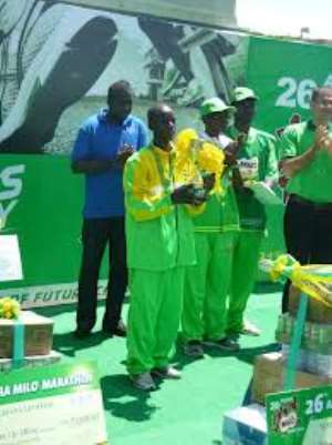 Kenyan businessman Kimeli wins 2012 Milo Marathon