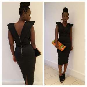 See What Ama .K. Abebrese Wore To The Screen Nation Awards